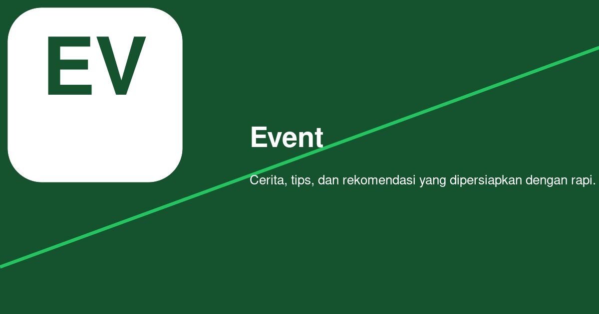 Ilustrasi pengunjung menikmati suasana festival budaya di Indonesia